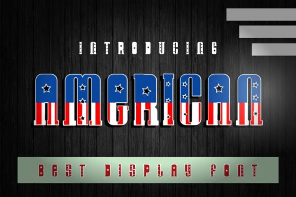 American: The Retro Display Font That Brings Joy to Your Designs