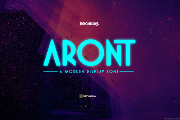Aront Display Font Review