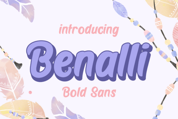 Benalli: A Versatile Display Font for Modern Creative Projects