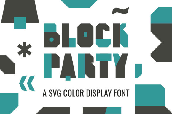 Block Party: Elevating Visual Communication with Bold, Robotic Typography