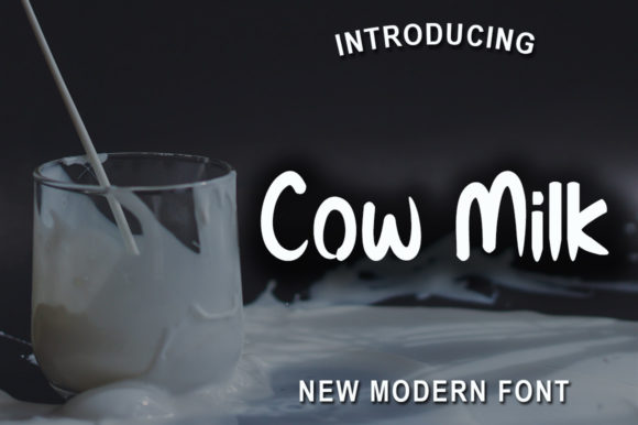 Cow Milk Font Review: A Balanced Look at a Trendy Display Type