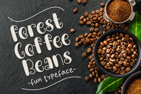 Forest Coffee Beans: Integrating Whimsical Typography into Professional Design Workflows