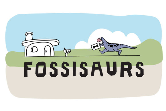 Fossisaurs: A Prehistoric Display Font for Creative Projects