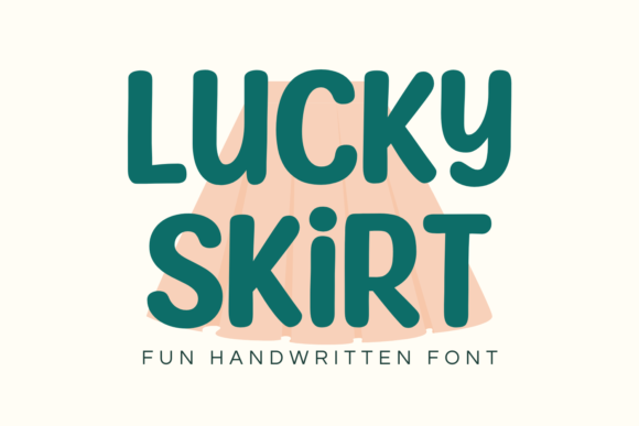 Lucky Skirt: The Bold, Playful Display Font for Standout Design