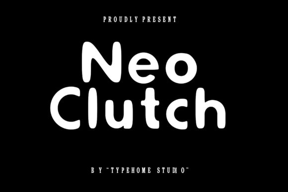 Neo Clutch: A Bold Vintage Display Font for Modern Creators