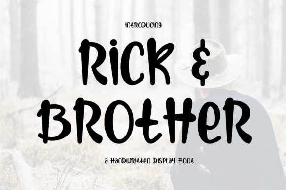 Rick Brother: The Quirky Display Font for Playful Design