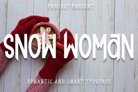 Snow Woman: A Bold Display Font for Distinctive Design