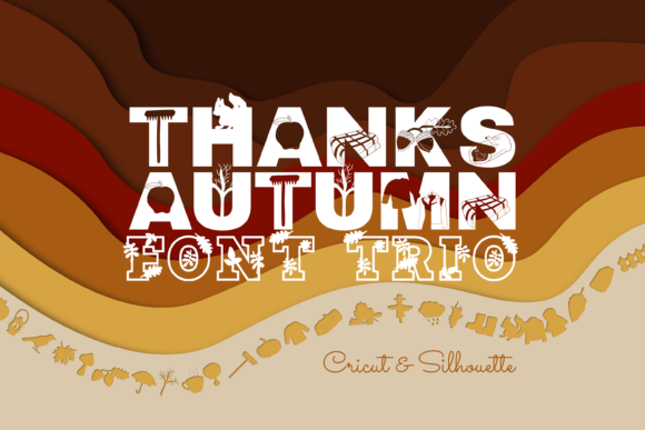 Thanks Autumn Trio: Elevating Your Craft Projects with a Versatile Display Font