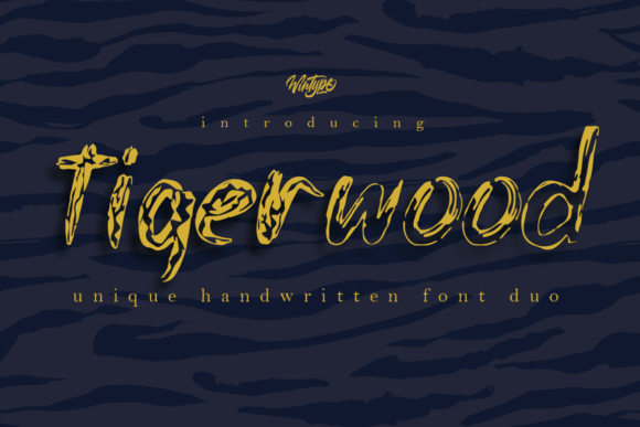 Tigerwood Font Evaluation