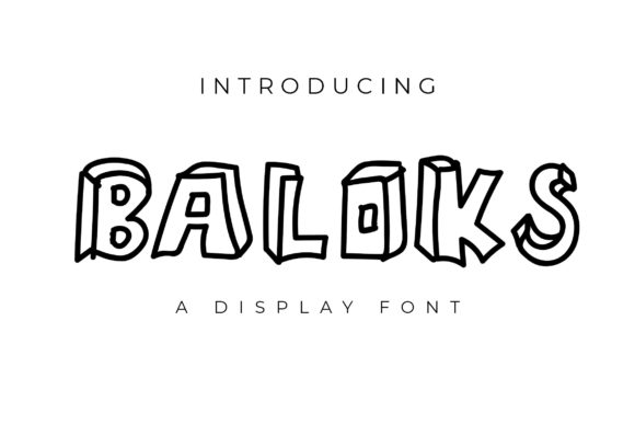Why Baloks Is the Perfect Whimsical Font for Kids’ Projects