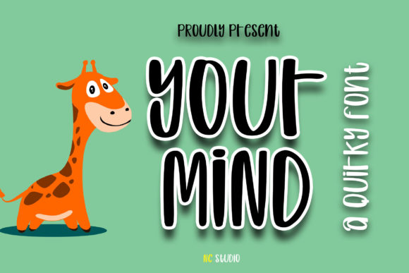 Your Mind: A Balanced Display Font for Creative Projects